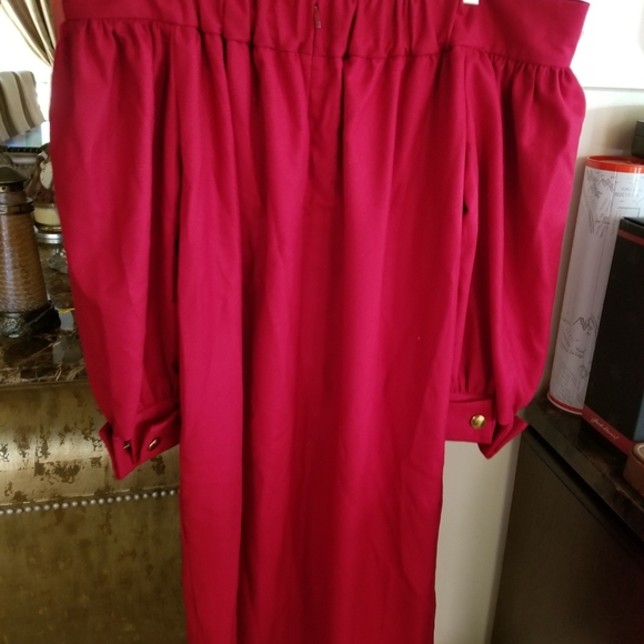 Gucci 2012 Wool & Cashmere Off Shoulder Dress In R - Picture 1 of 6